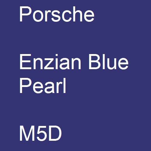 Porsche, Enzian Blue Pearl, M5D.